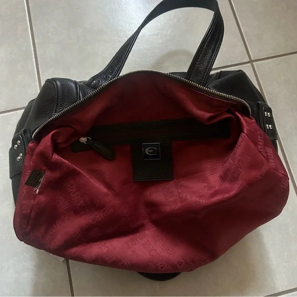 Roberto Cavalli large pebbled leather Tote - Picture 9 of 15